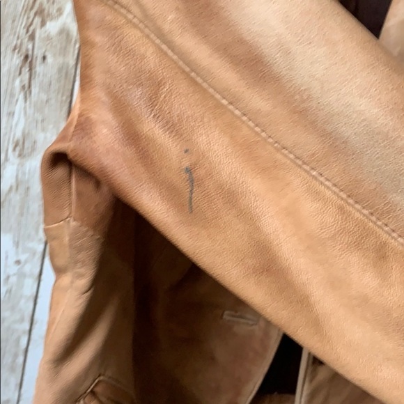 INC International Concepts Leather Jacket - Picture 7 of 7